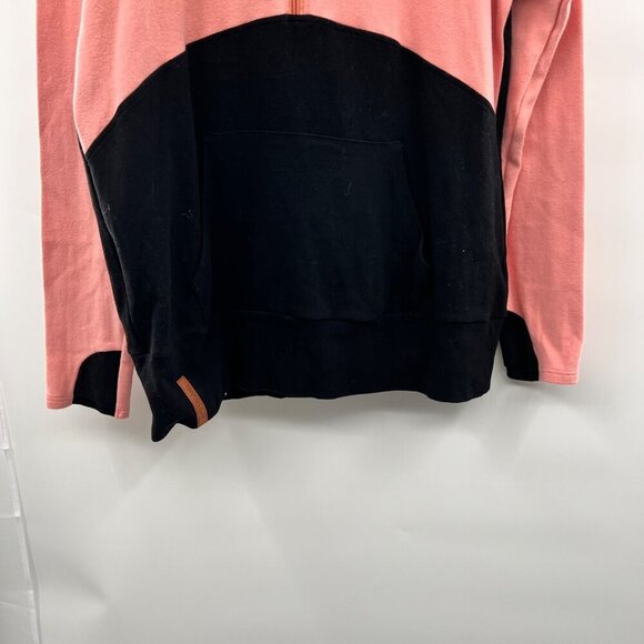 Ampersand Avenue Womne's 1/2 Zip Hoodie Colorblock Size XL - Picture 5 of 9